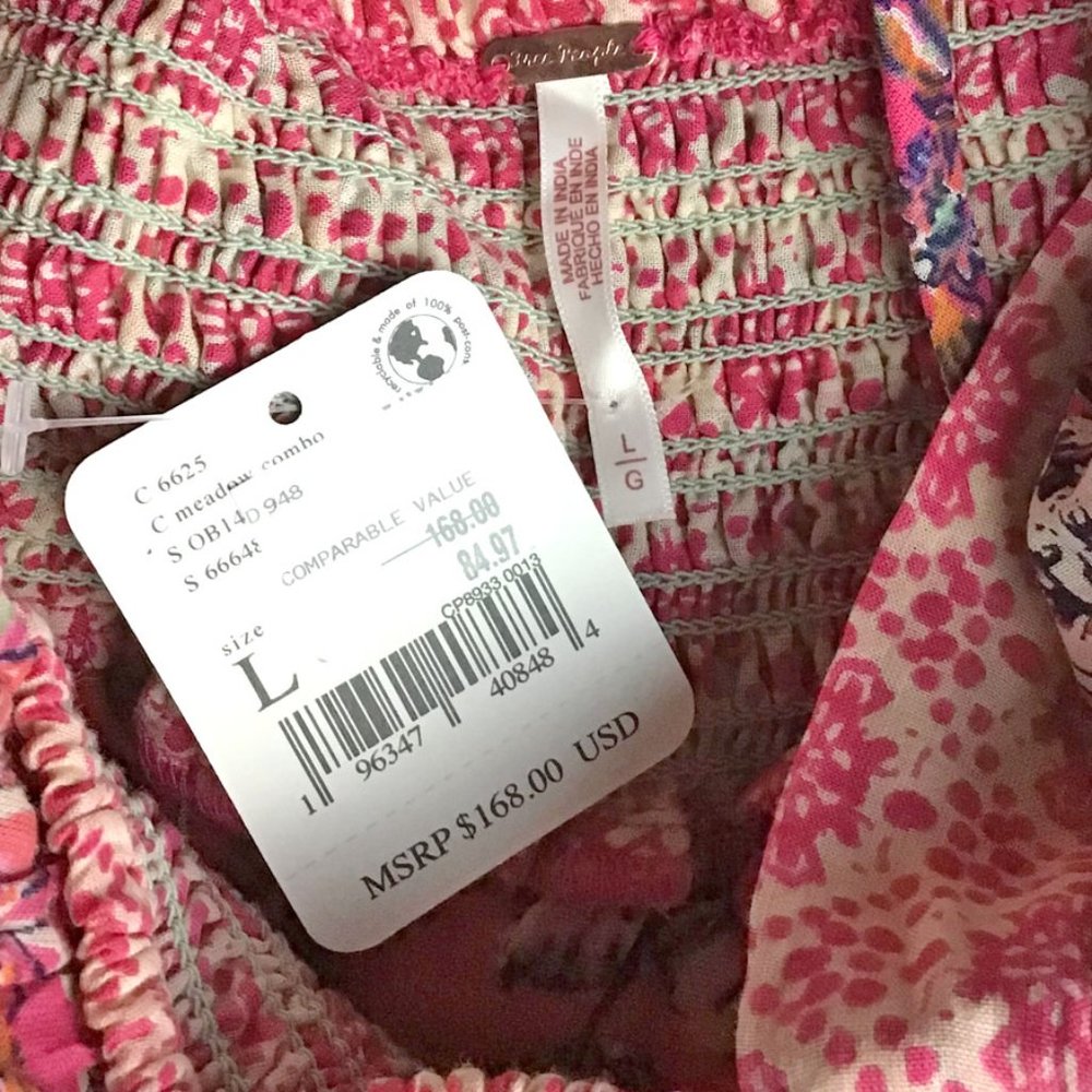Free People Meadow Combo Real Love Print Maxi Dress - Picture 11 of 13